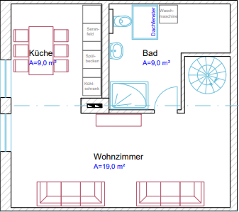 urlaub-vogel Ferienwohnung Seeadlerhorst Grundriss